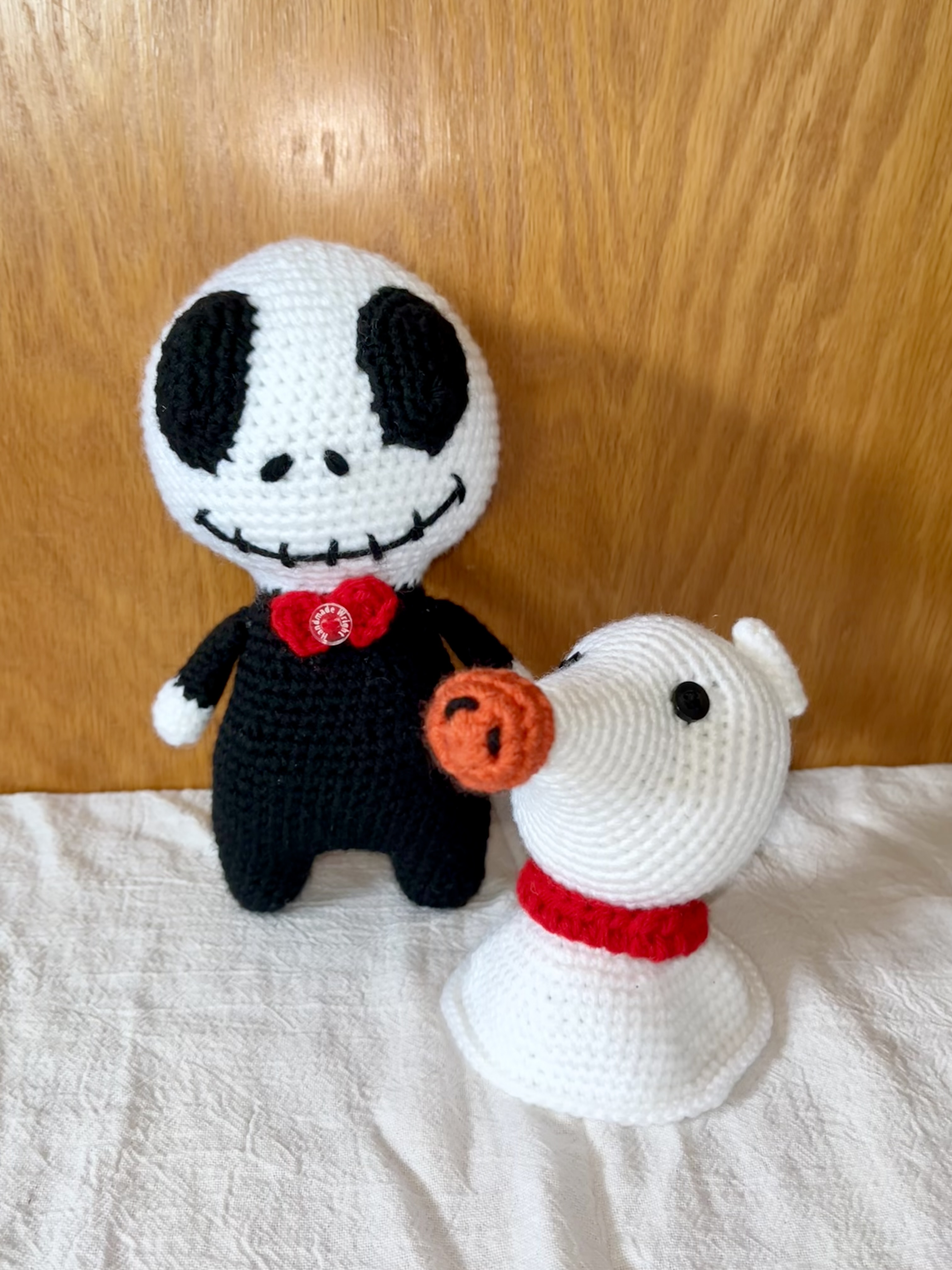 Pumpkin King & Ghost Dog Set